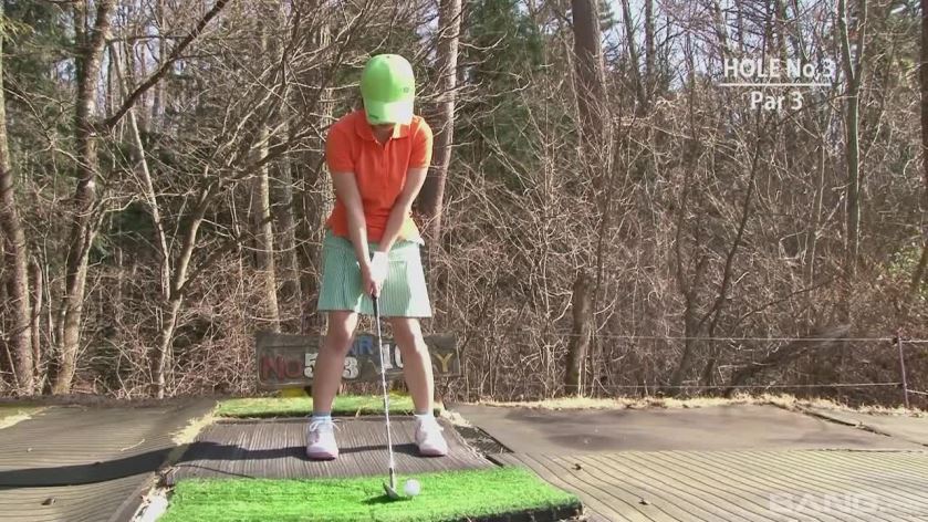 Cover 3 Asian Golf Whore Makes Two Cocks Cum With Sexy Skills - HD/MP4