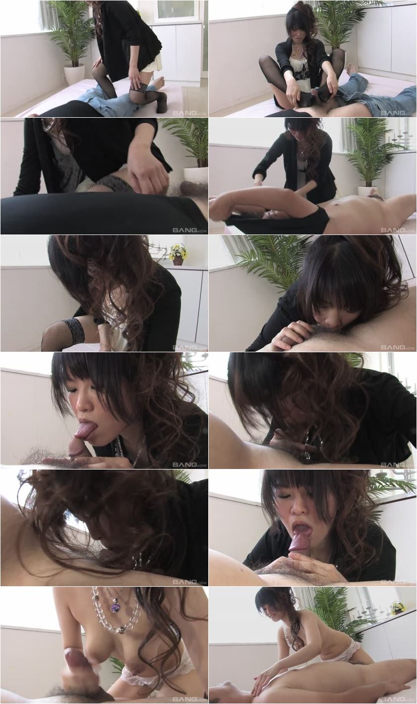 Screenlist Hot Asian Brunette W/bibg Boobs W/ Boss At Work Gives Him Blowjob & Handjob - HD/MP4